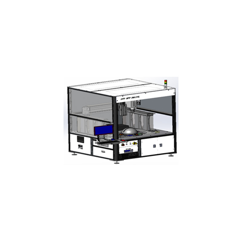 Five axis optical test system (integrating sphere)